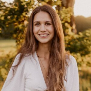 Autorin im veggie + Verlag: Jorina Elsner
